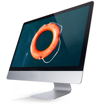 Rubber ring on an iMac